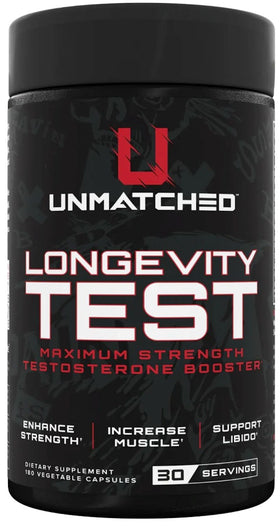 Unmatched Longevity Test 180 Caps|Test Booster|Bodyandfitness.com