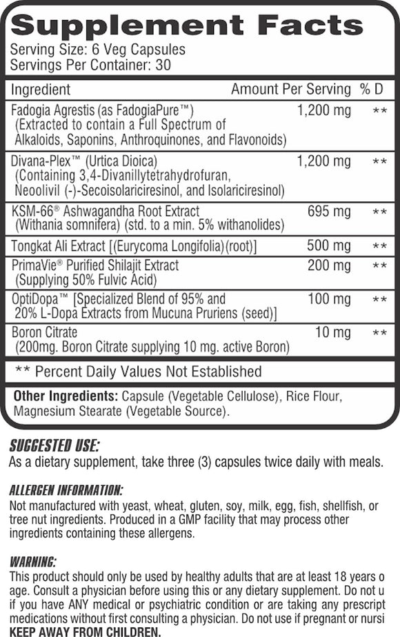 Competitive Edge Labs M-Test 180 caps|Test Booster|Bodyandfitness.com