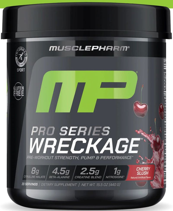 MusclePharm Wreckage 20 Servings||Bodyandfitness.com
