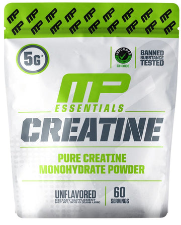 MusclePharm Creatine Essentials 60 Servings|Creatine|Bodyandfitness.com
