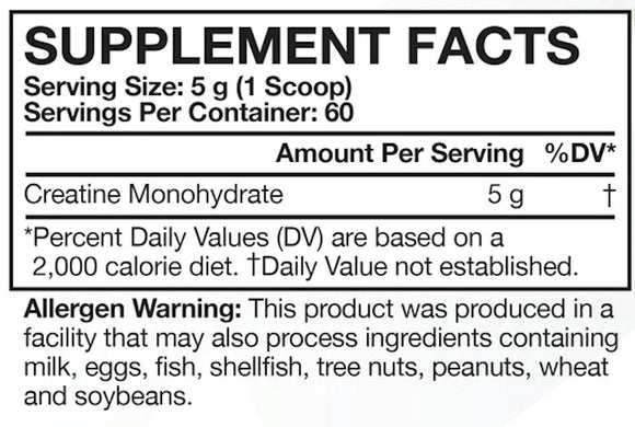 MusclePharm Creatine Essentials 60 Servings|Creatine|Bodyandfitness.com