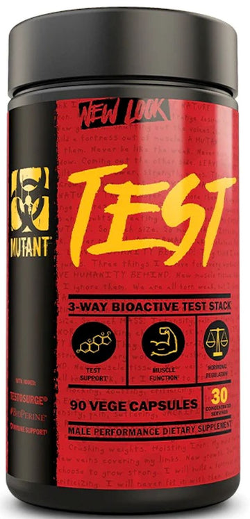 Mutant TEST Muscle Builder 90 Caps|Test Booster|Bodyandfitness.com