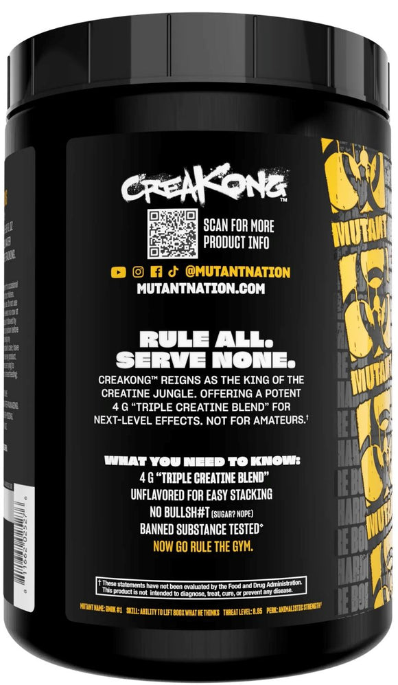 Mutant Creakong 3-Creatine Blend 75 Serving 2