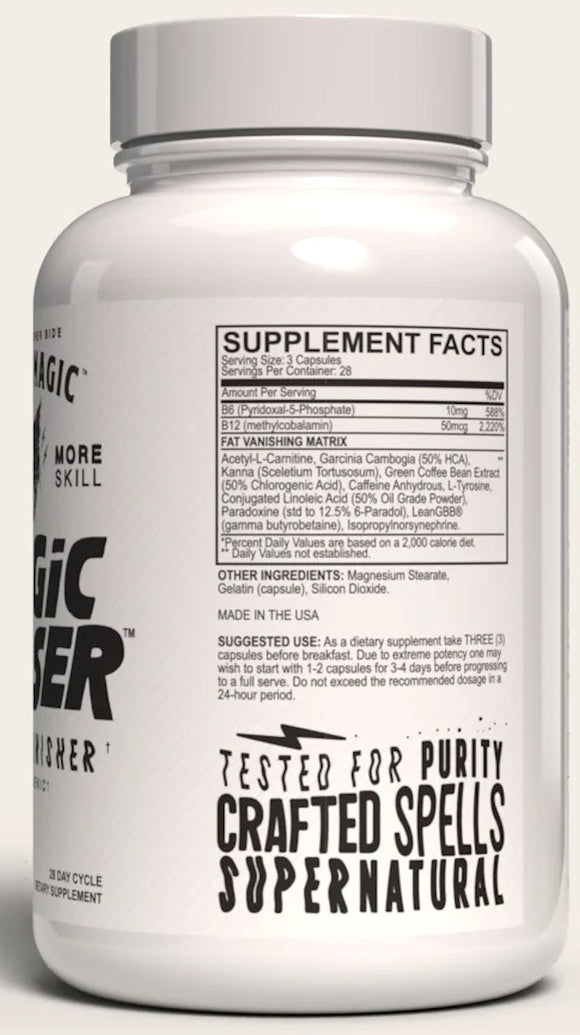 Black Magic Supply Magic Eraser Fat Burner 84 Capsules|Acety-L-Carnitine|Bodyandfitness.com