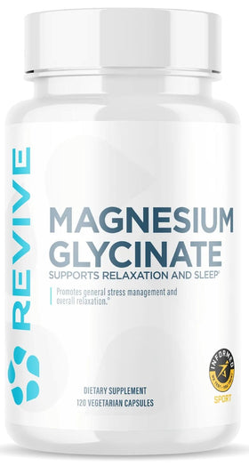 Revive Magnesium Glycinate Reduction Stress, Support Sleep|Stress|Bodyandfitness.com
