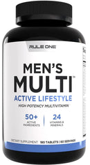 Rule One Men's Train Daily Multi 180 tabs|Multi Vitamin|Bodyandfitness.com