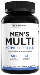 Rule One Men's Train Daily Multi 90 Tabs|Multi Vitamin|Bodyandfitness.com