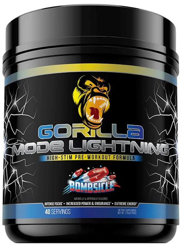 Gorilla Mind Mode Lightning Pre Workout|Pre Workout|Bodyandfitness.com