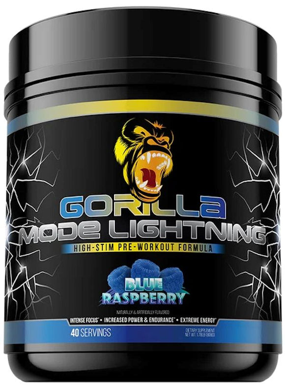 Gorilla Mind Mode Lightning Pre Workout|Pre Workout|Bodyandfitness.com