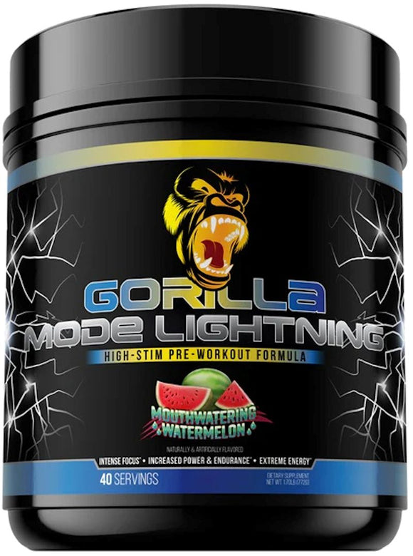 Gorilla Mind Mode Lightning Pre Workout|Pre Workout|Bodyandfitness.com