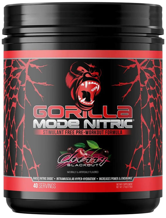 Gorilla Mind Gorilla Mode Nitric 40 Servings|Pre-Workout|Bodyandfitness.com