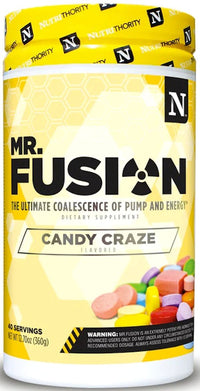 Nutrithority Mr. Fusion Pre-Workout Raspberry