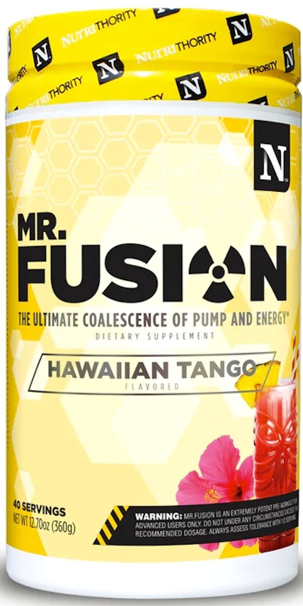 Nutrithority Mr. Fusion Pre-Workout pineapple