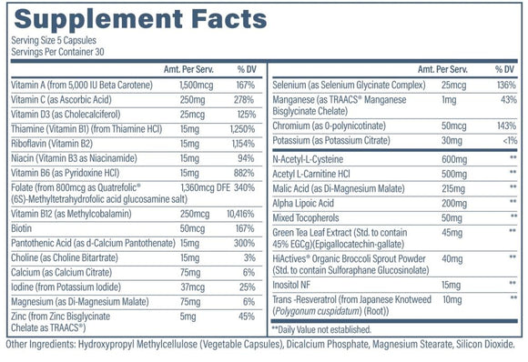 Revive Multi-Vitamin 150 Vegetarian Capsules|Multi Vitamin|Bodyandfitness.com