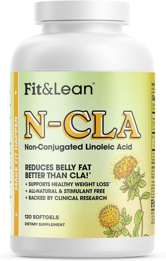 MHP Fit & Lean N-CLA, Reduces Belly Fat Better Than CLA, Boost Metabolism, Supports Lean Muscle, Stimulant Free,|CLA|Bodyandfitness.com