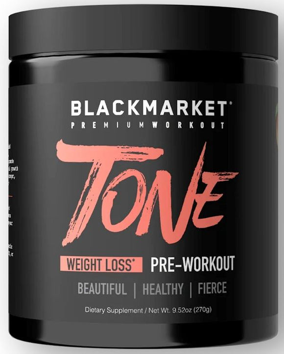 BlackMarket Labs Tone Therogenics Pre-Workout|Pre Workout|Bodyandfitness.com