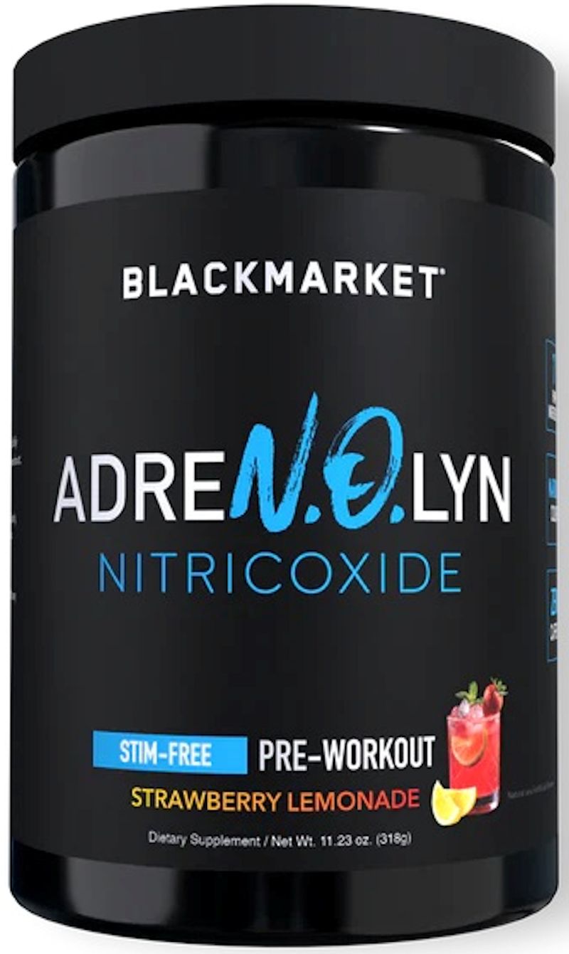 BlackMarket Labs AdreNOlyn Nitricoxide-Stim-Free or