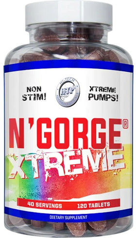 Hi-Tech Pharmaceuticals N'Gorge Xtreme 120 Tablets|Muscle Pump|Bodyandfitness.com