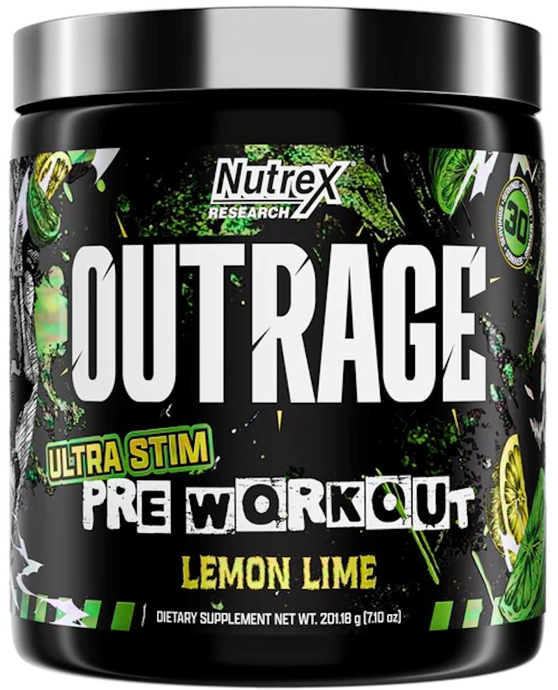 Nutrex OUTRAGE | Ultra Stim Pre-Workout L