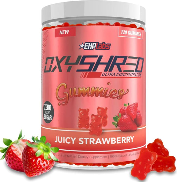 EHPLabs OxyShred Gummies Fat Burner 120 Ct