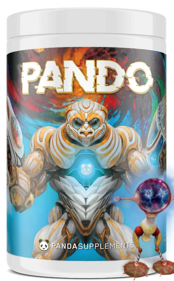 PANDA SUPPS PANDO Pre-Workout High Stim Electric Colada|Pre Workout|Bodyandfitness.com