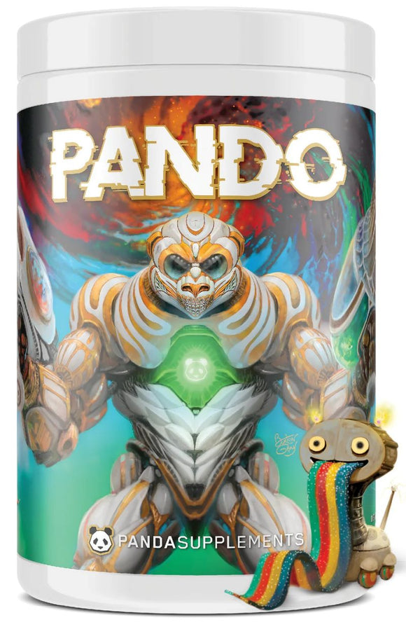PANDA SUPPS PANDO Pre-Workout High Stim Electric Colada)|Pre Workout|Bodyandfitness.com