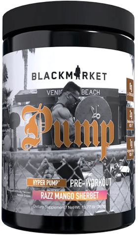 BlackMarket Labs PUMP Pre-Workout|Pre Workout|Bodyandfitness.com