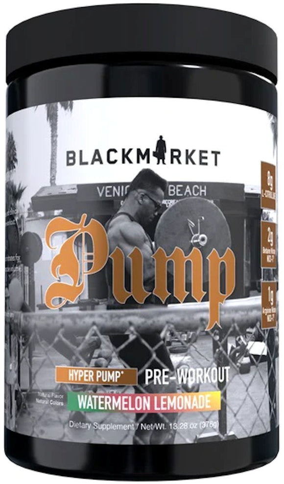 BlackMarket Labs PUMP Pre-Workout|Pre Workout|Bodyandfitness.com
