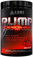 Core Nutritionals Pump Black Non-Stim Pre-Workout|Pre-Workout|Bodyandfitness.com