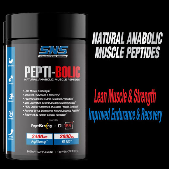 Serious Nutrition Solutions Pepti-Bolic 180 Capsules|mass size|Bodyandfitness.com