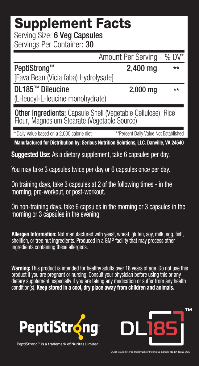 Serious Nutrition Solutions SNS Pepti-Plex - 120 Caps|Muscle Builders|Bodyandfitness.com