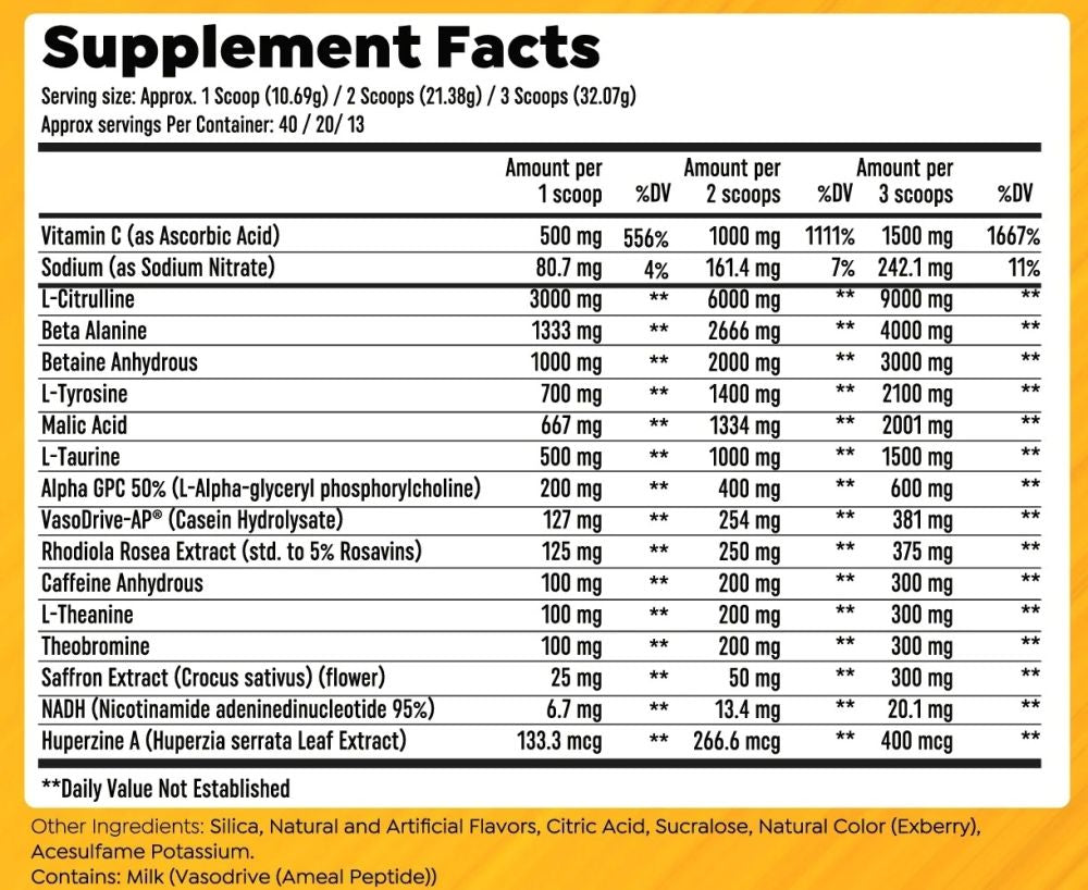 HTLT Supps Preworkout 3.0 Peach|Pre Workout|Bodyandfitness.com