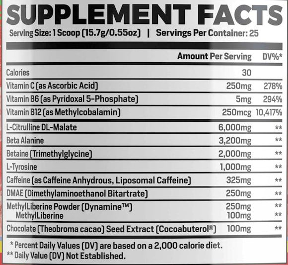 Phase 1 Nutrition PRE PHASE|Pre Workout|Bodyandfitness.com