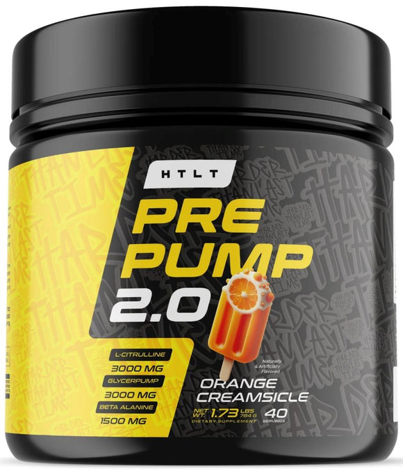 HTLT Supps Pre-Pump Orange Creamsicle|Pre Workout|Bodyandfitness.com