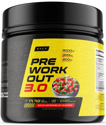 HTLT Pre-Workout | Sour Watermelon|Pre Workout|Bodyandfitness.com