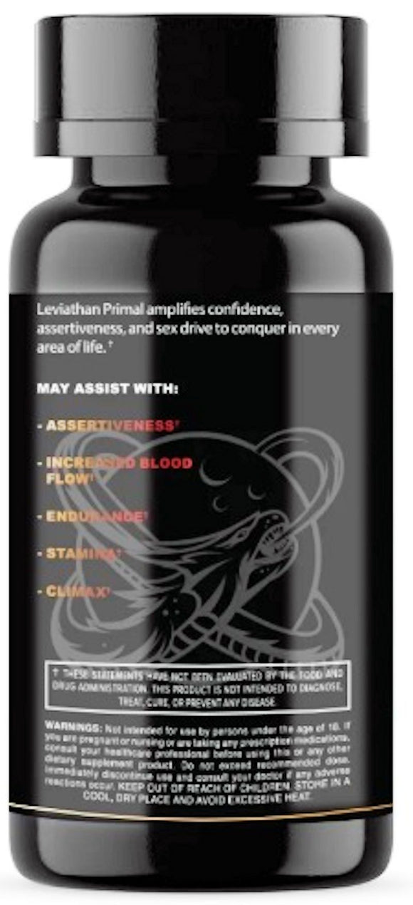 Leviathan Nutrition Primal 60 Caps|Sex|Bodyandfitness.com