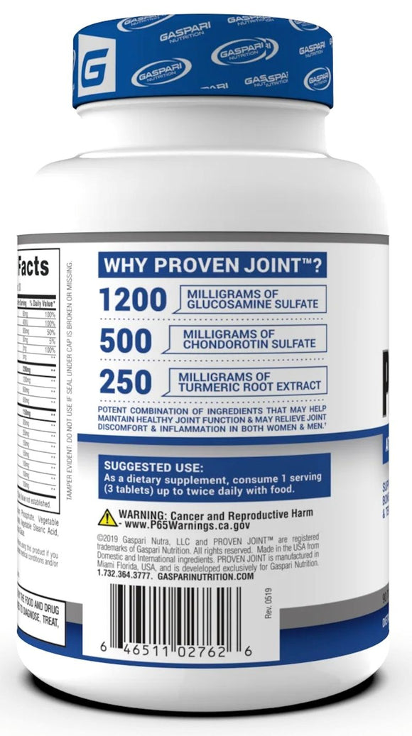 Gaspari Nutrition Proven Joint Advanced Support for Joint Health & Mobility