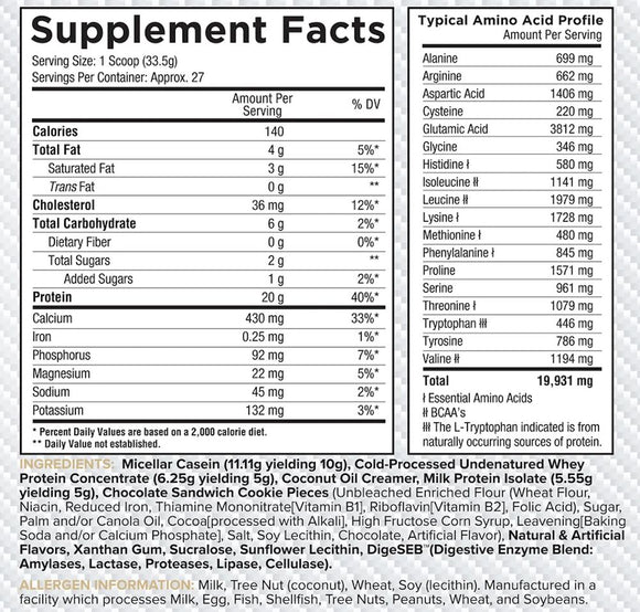 Core Nutritionals Pudd'N 27 Servings