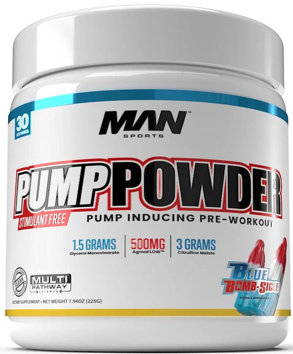 Man Sports Pump Powder 30 servings|Agmatine|Bodyandfitness.com