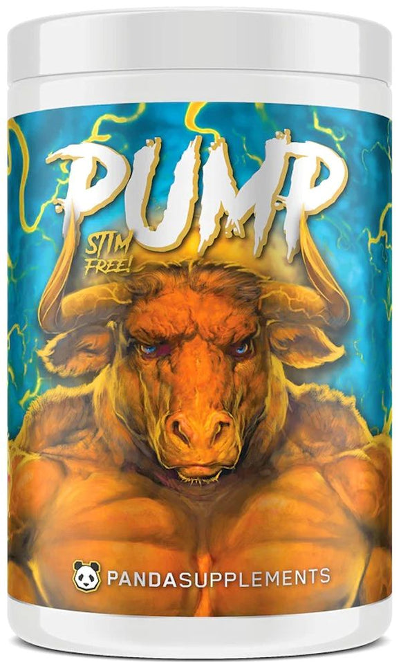 Panda Supps Pump Stim Free Pre Workout 40 servings|Pre Workout|Bodyandfitness.com