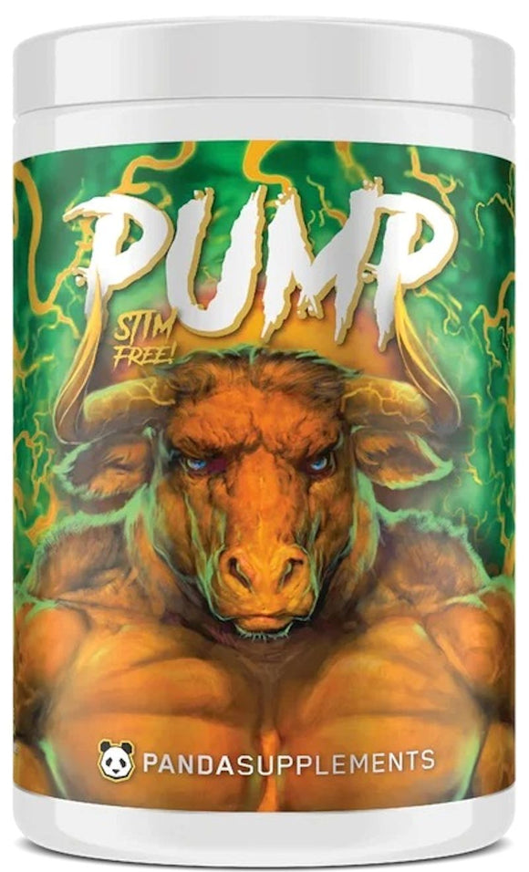 Panda Supps Pump Stim Free Pre Workout 40 servings