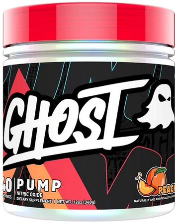 GHOST Pump Stim-Free Peach|Muscle Pumps|Bodyandfitness.com