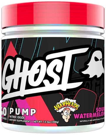 GHOST Pump Pre-Workout Stim-Free Sour Watermelon