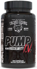 Black Magic Supply Pump IV Non-Stimulant Pre Workout 150 Capsules|Muscle Pump|Bodyandfitness.com