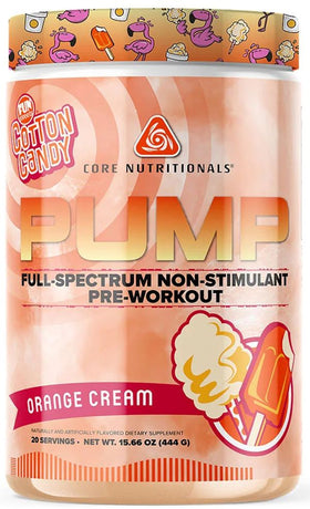 Core Nutritionals Pump Non-Stimulant Pre Workout|Muscle Pumps|Bodyandfitness.com