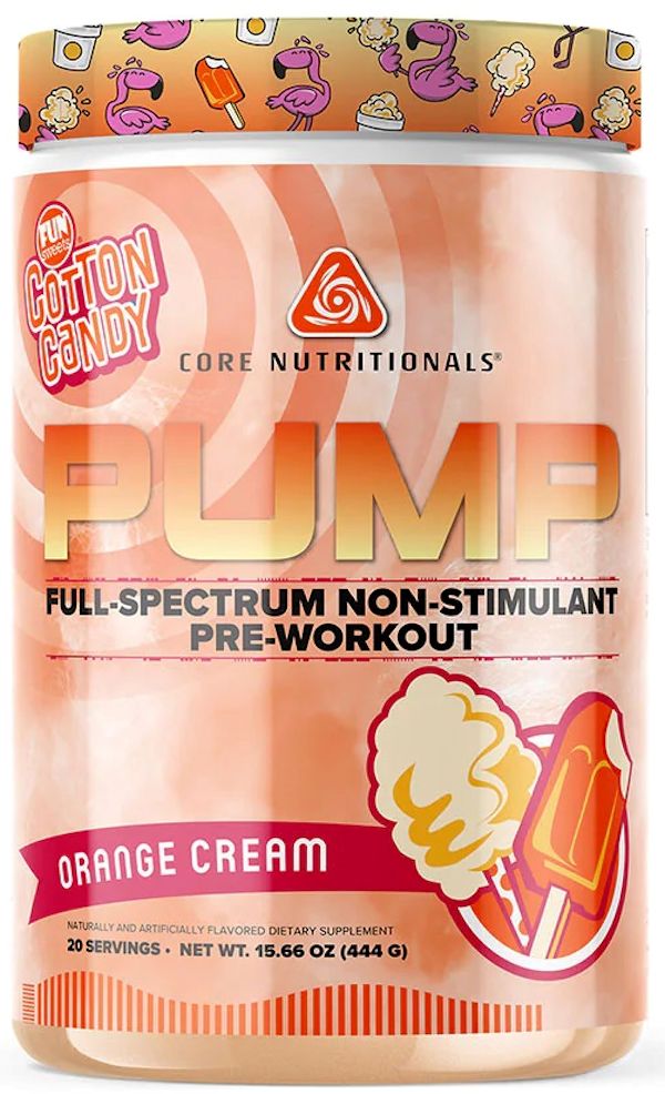 Core Nutritionals Pump Non-Stimulant Pre Workout or