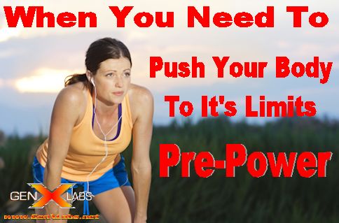 GenXLabs Pre-Power Pre-Workout Capsules