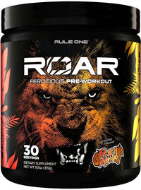 Roar Pre-Workout Rule One Protein mango