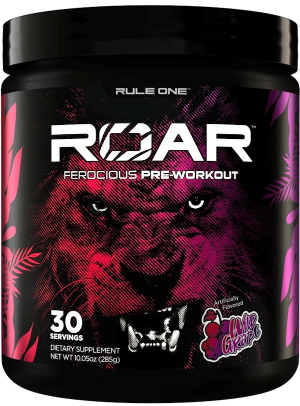 Roar Pre-Workout Rule One Protein 