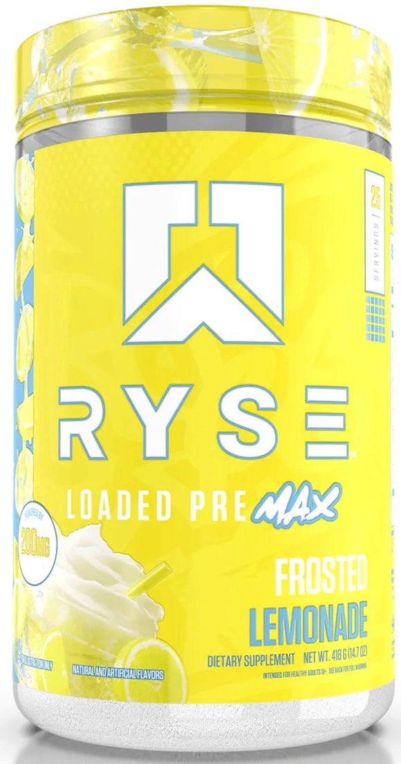RYSE Loaded Pre Max|Pre Workout|Bodyandfitness.com